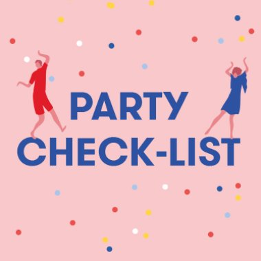 Party check-lists от ORNER: Фото - ORNER