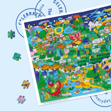 Как ORNER пазл с «Вернись Живым» создавали: Фото - ORNER