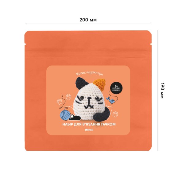 Crochet kit "Cat": Photo