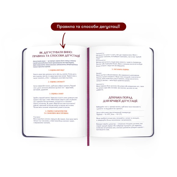 Винный дневник «Моя коллекция винных впечатлений» тёмный: Фото