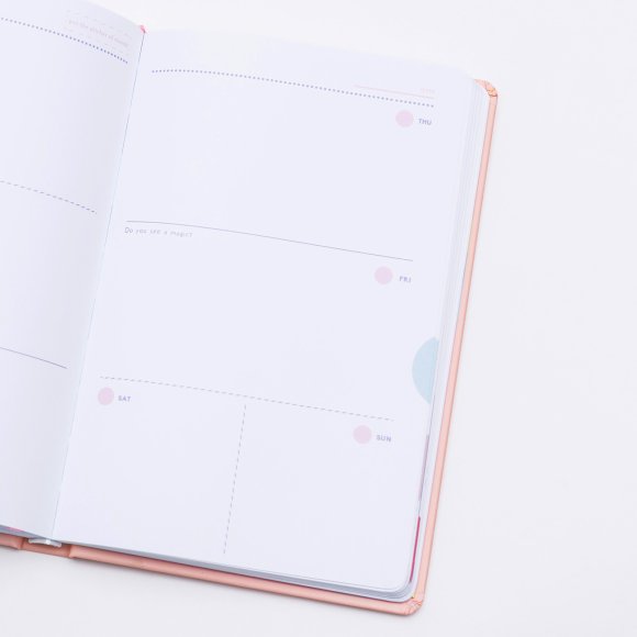 Мини-планер I HAVE A PLAN персиковый: Фото