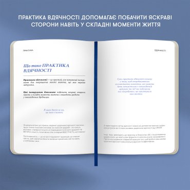Дневник благодарности «Сердечно спасибо» розово-бежевый: Фото - ORNER