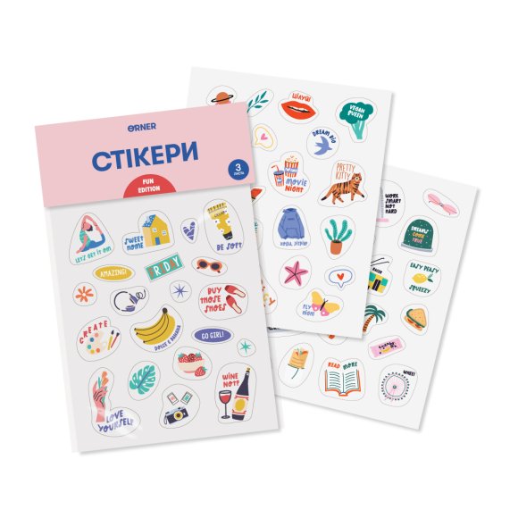 Набор стикеров Фан эдишн: Фото