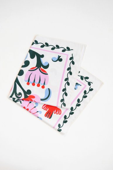 Хустка «Світове дерево» молочна: Фото