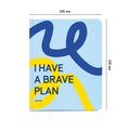 Planner I HAVE A BRAVE PLAN patriotic blue: Photo 4