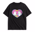 Oversized T-shirt ORNER x Maliunok "Tell me" black