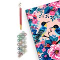 Painting by numbers "Birds in flowers": Photo 2