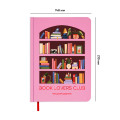 Дневник читательский «Book lovers club» розовый: Фото 2 - ORNER 