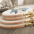  Wooden Embroidery Hoop ⌀13 cm: Photo 3 - ORNER 