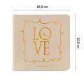  Фотоальбом «Love is...» бежевый: Фото 3 - ORNER 