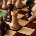  Wooden chess brown: Photo 12 - ORNER 
