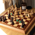  Wooden chess brown: Photo 13 - ORNER 