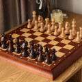 Dark brown wooden chess: Photo 8 - ORNER 