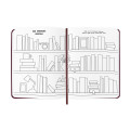  Дневник читательский «Just read» бордовый: Фото 10 - ORNER 