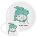  Тарелка и чашка «Кот-дракон»: Фото - ORNER 