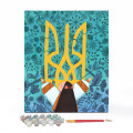  Картина по номерам ORNER x Євгенія Гайдамака «Украина в объятиях»: Фото 2 - ORNER 