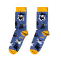  Шкарпетки «Котики і символи удачі» сині 1 пара: Фото - ORNER 