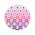  Набір для вишивання Ø160 мм ORNER x Diva Olivka «Орнамент. Пурпурні квіти»: Фото - ORNER 