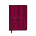  Дневник читательский «Just read» бордовый: Фото - ORNER 