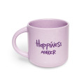  Чашка фиолетовая «Happiness maker»: Фото - ORNER 