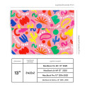 Чехол для ноутбука  13S «Amazing pink»: Фото 3 - ORNER 