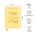  Щоденник на 3 роки «One line a day» світлий: Фото 2 - ORNER 