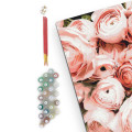  Картина по номерам  «Персиковые пионовидные розы»: Фото 3 - ORNER 