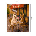  Картина за номерами «Котяче кафе»: Фото 3 - ORNER 
