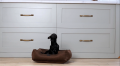 Лежак Классический для собак коричневый S: Фото 4 - ORNER 