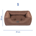  Classic bed for pets brown S: Photo - ORNER 
