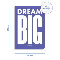  Set of plaid notebooks Totally yes, Dream big, Super duper, Love: Photo 3 - ORNER 