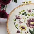  Набір для вишивання Ø160 мм «Квіткова симетрія»: Фото 5 - ORNER 