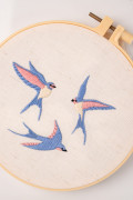  Набор для вышивания Ø160 мм «Ласточки»: Фото 5 - ORNER 