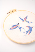  Набор для вышивания Ø160 мм «Ласточки»: Фото 6 - ORNER 