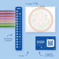  Набор для вышивания Ø160 мм «Весенний букет»: Фото 7 - ORNER 