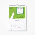  Wall calendar-planner for 2025 ORNER x Gus 