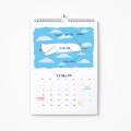  Wall calendar-planner for 2025 ORNER x Gus 