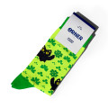  Шкарпетки «Котики і символи удачі» зелені 1 пара: Фото 4 - ORNER 