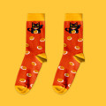  Шкарпетки «Котики і символи удачі» червоні 1 пара: Фото 2 - ORNER 