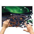  Jigsaw puzzle Polar night, Norway 500 elements: Photo 5 - ORNER 