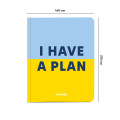  Планер «I HAVE A PLAN» сине-желтый: Фото 4 - ORNER 