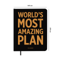  Планер «WORLD'S MOST AMAZING PLAN» черный: Фото 2 - ORNER 