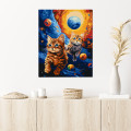  Картина за номерами «Коти летять в космосі»: Фото 4 - ORNER 
