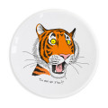  Plate Surprised tiger: Photo - ORNER 