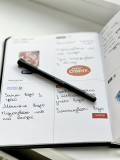  Ручка гелевая черная: Фото 2 - ORNER 