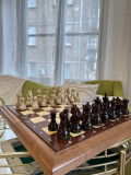  Wooden chess brown: Photo 8 - ORNER 