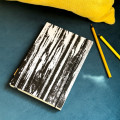  Скетчбук «Штрихи гуаши вертикальные» черно-белый: Фото 11 - ORNER 