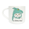  Тарелка и чашка «Кот-дракон»: Фото 3 - ORNER 
