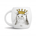  Тарелка и чашка «Кошка в короне»: Фото 3 - ORNER 