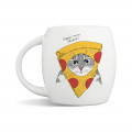  Тарелка и чашка «Кот в пицце»: Фото 2 - ORNER 